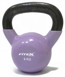 Гиря в виниловой оболочке FITEX PRO FTX2201 (4-8 кг) 6 кг