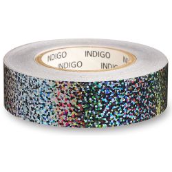 Обмотка для гимнастического обруча INDIGO Crystal IN139-SIL (ширина 2 см, длина 14 м) серебристая Обмотка для гимнастического обруча INDIGO Crystal IN139-SIL (ширина 2 см, длина 14 м) серебристая
