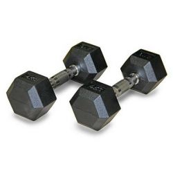 Комплект гантелей обрезиненных STARFIT 1-6 кг