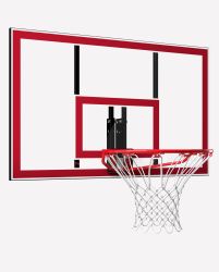 Щит баскетбольный с кольцом SPALDING Combo - Polycarbonate Щит баскетбольный с кольцом SPALDING Combo - Polycarbonate