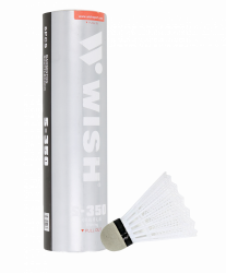 Набор воланов для бадминтона WISH S-350 ПВХ (6 шт.)