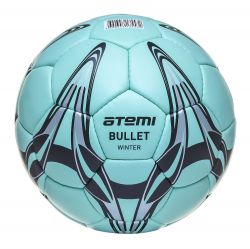 Мяч футбольный ATEMI ATTACK-BULLET WINTER №5 (ПУ) зеленый