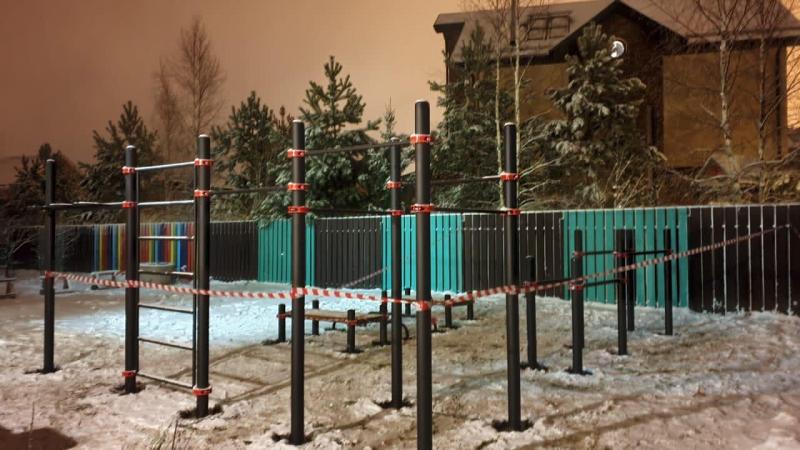 Многофункциональная площадка для воркаута – с пользой в любое время года!