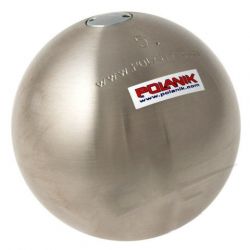 Ядро для толкания соревновательное POLANIK PK (нержавеющая сталь) 6 кг, d=105 мм