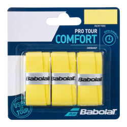 Овергрип BABOLAT Pro Tour x3 Yellow Овергрип BABOLAT Pro Tour x3 Yellow