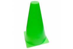 Конус разметочный 20 см (пластиковый) зеленый