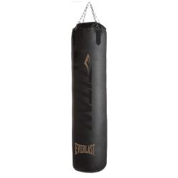 Мешок боксерский EVERLAST Titan PU 147х33 см, 45 кг (черный)