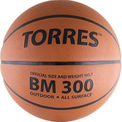 Мяч баскетбольный TORRES BM300 №6 (резина)