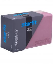 Блок для йоги STARFIT YB-201 EVA 22,8х15,2 см (пыльная роза) Блок для йоги STARFIT YB-201 EVA 22,8х15,2 см (пыльная роза)