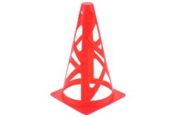 Конус разметочный травмобезопасный 22 см красный