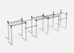 Уличный спортивный комплекс Воркаут ТС-40 108 мм
