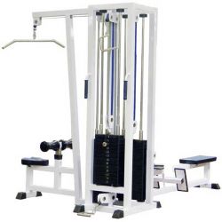 3-х позиционная станция с одинарной блочной рамкой MB Barbell МВ 3.03.1