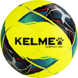 Мяч футбольный KELME Vortex 18.2 №5 (ТПУ) желто-сине-черный Мяч футбольный KELME Vortex 18.2 №5 (ТПУ) желто-сине-черный
