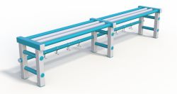 Полка навесная 2000х320х350 мм