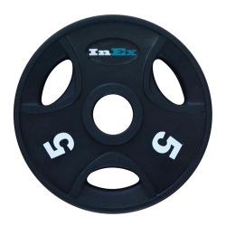Диск обрезиненный d=51 мм INEX GRP-N 5 кг