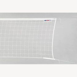 Сетка волейбольная d=2 мм тренировочная (с тросом, верх лента) KV.REZAC Сетка волейбольная d=2 мм тренировочная (с тросом, верх лента) KV.REZAC