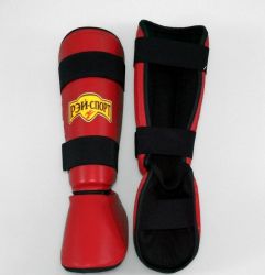 Щитки-полуфуты укороченные ИНСТЕП-4 (иск.кожа) M