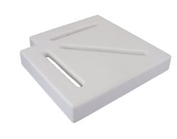 Угловой элемент 90° для переливных каналов (стеклопластик) 245 мм