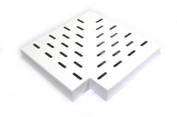 Угловой элемент 90° для переливных каналов 245 мм