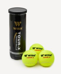 Мяч для большого тенниса WISH TOUR-X 830 (3 шт.) Мяч для большого тенниса WISH TOUR-X 830 (3 шт.)