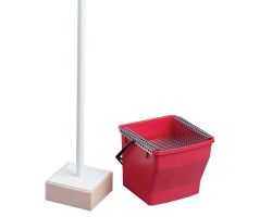 Набор для сушки корта (ведро + абсорбер) Набор для сушки корта (ведро + абсорбер)