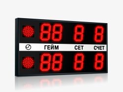 Табло для большого тенниса 1050х600 мм R 0.5 Кд