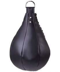 Груша боксерская 5 кг (кожа, черный) Груша боксерская 5 кг (кожа, черный)