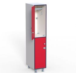 Шкаф для раздевалок ЛДСП ТС 1-11 400x500x1850 мм