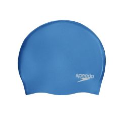 Шапочка для плавания SPEEDO Plain Molded Silicone Cap ярко-синий