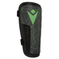 Щитки футбольные MACRON Lister JR (черно-зеленый) Щитки футбольные MACRON Lister JR (черно-зеленый)