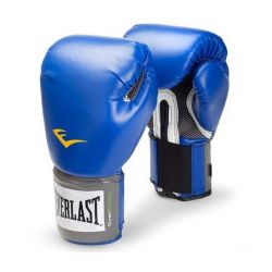 Перчатки тренировочные EVERLAST PU Pro Style Anti-MB (синий) 12oz