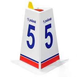 Тумба с номером дорожки и указателем фальстарта POLANIK LM-60 61 см Тумба с номером дорожки и указателем фальстарта POLANIK LM-60 61 см