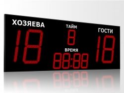 Табло для футбола 4600x1650 мм