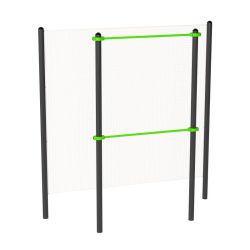 Мишень на стойках квадратная (подходит ОВЗ) ZAVODSPORTA W353 GTO