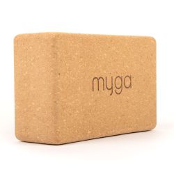 Блок для йоги MYGA Cork Eco Brick Block (пробка) Блок для йоги MYGA Cork Eco Brick Block (пробка)