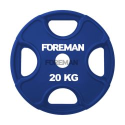 Диск олимпийский обрезиненный FOREMAN PRR-20KG