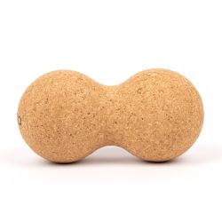 Массажный мяч сдвоенный MYGA Cork Massage Peanut 6 см (пробка)