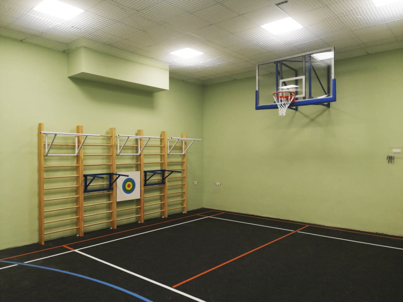 Сделали спортзал для храма святого великомученика Дмитрия Солунского