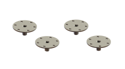 Комплект закладных элементов для волейбольных, универсальных стоек (4 шт.) СТЗ-7 Комплект закладных элементов для волейбольных, универсальных стоек (4 шт.) СТЗ-7