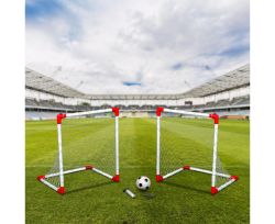 Ворота футбольные игровые DFC 2 Mini Soccer Set 76,5х66,5 см Ворота футбольные игровые DFC 2 Mini Soccer Set 76,5х66,5 см