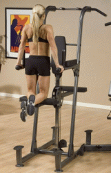 Стойка для пресса-турник-брусья с противесом BODY-SOLID FCDWA (опция для Fusion F400, F500, F600)