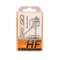 Парафин высокофтористый SKIGO HF Orange (для нового мелкозерн. снега) (+1°С -5°С) 45 г. Парафин высокофтористый SKIGO HF Orange (для нового мелкозерн. снега) (+1°С -5°С) 45 г.