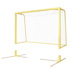 Ворота для пляжного футбола 5,5х2,2 м алюминиевые 100х120 мм SPORTWERK SpW-AG-550-3P