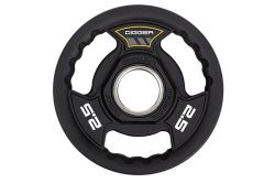 Диск олимпийский полиуретановый 3-х хватовый HASTTINGS Digger HD51C3A 2,5 кг