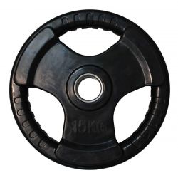 Диск обрезиненный 3 HANDLE d=51 мм PROFI-FIT 15 кг