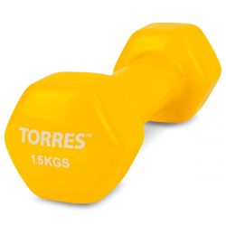 Гантель TORRES (в виниловой оболочке) 1,5 кг