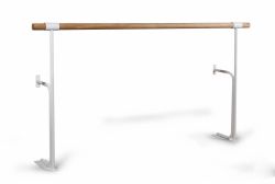 Хореографический (балетный) станок напольный пристенный однорядный 2000 мм белый