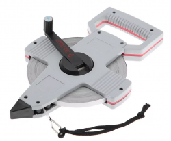 Рулетка ЗУБР 100 м (фиберглас)