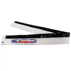 Карманы для сеток пляжного волейбола KV.REZAC (бело-черные)