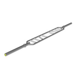 Гриф мультихват FITEX PRO FTX-4125 2,2 м, d=50 см, 25 кг (с замками)